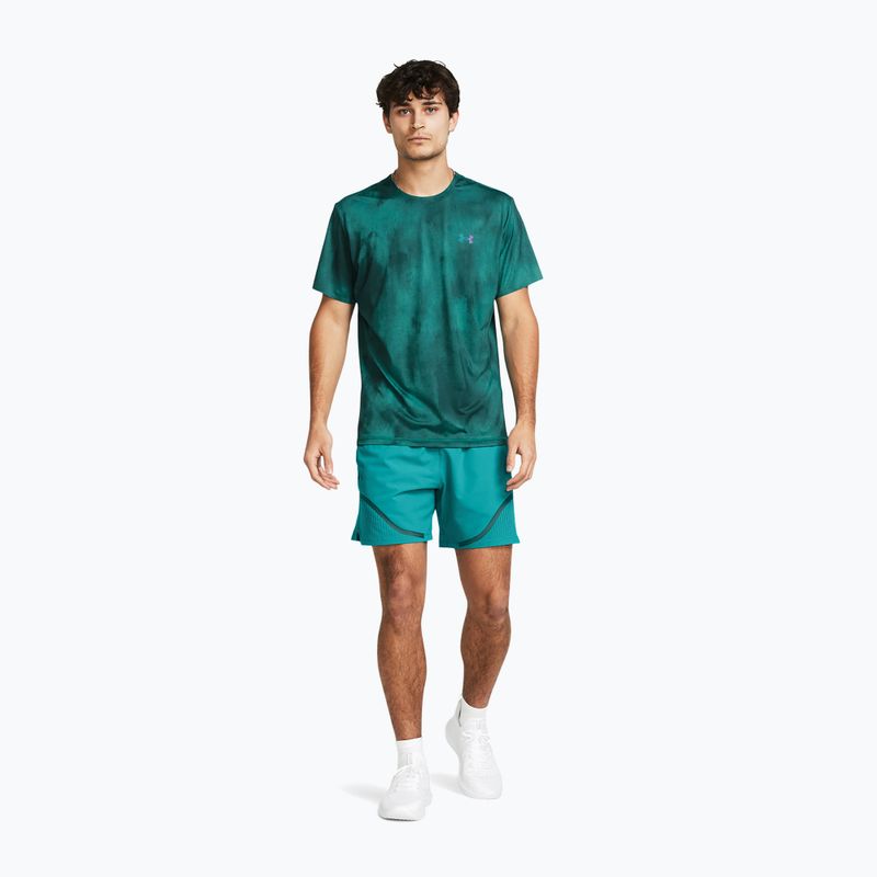 Männer unter Rüstung UA Vanish gewebt 6in Grafik Schaltung teal/hydro teal Shorts 2