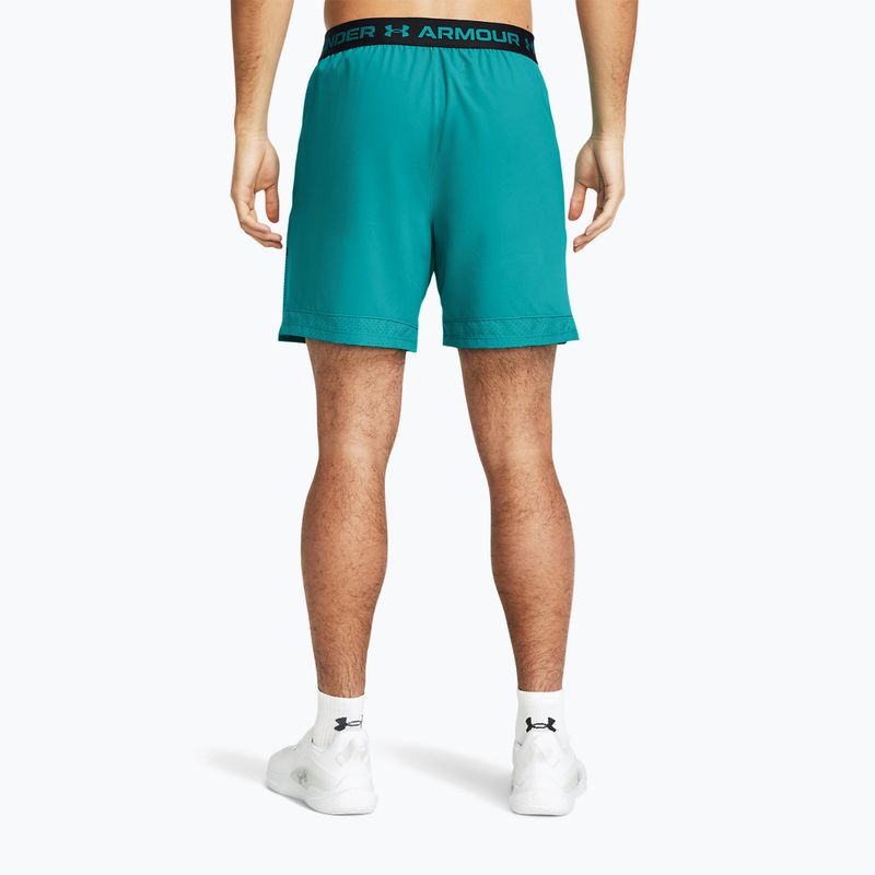 Männer unter Rüstung UA Vanish gewebt 6in Grafik Schaltung teal/hydro teal Shorts