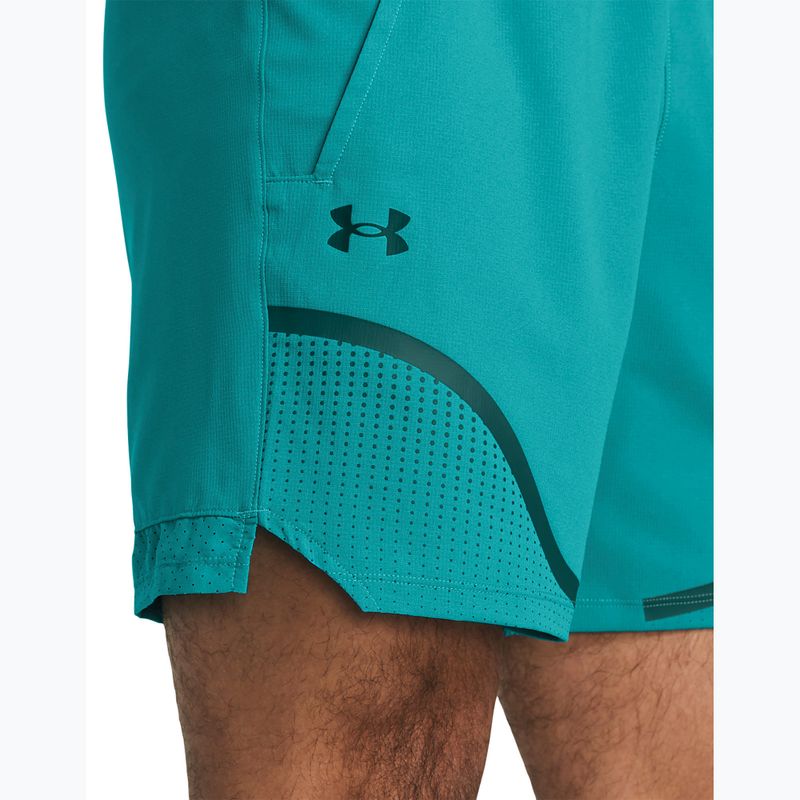 Männer unter Rüstung UA Vanish gewebt 6in Grafik Schaltung teal/hydro teal Shorts