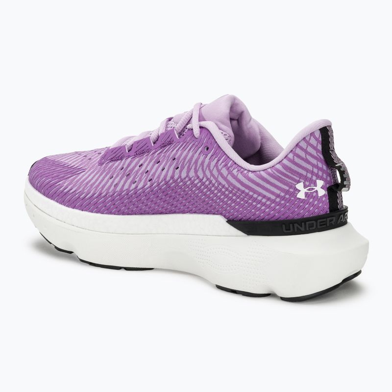 Under Armour Infinite Pro Damen Laufschuhe lila ace/schwarz/weiß 3