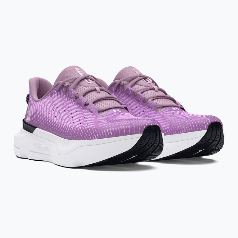 Under Armour Infinite Pro Damen Laufschuhe lila ace/schwarz/weiß 8
