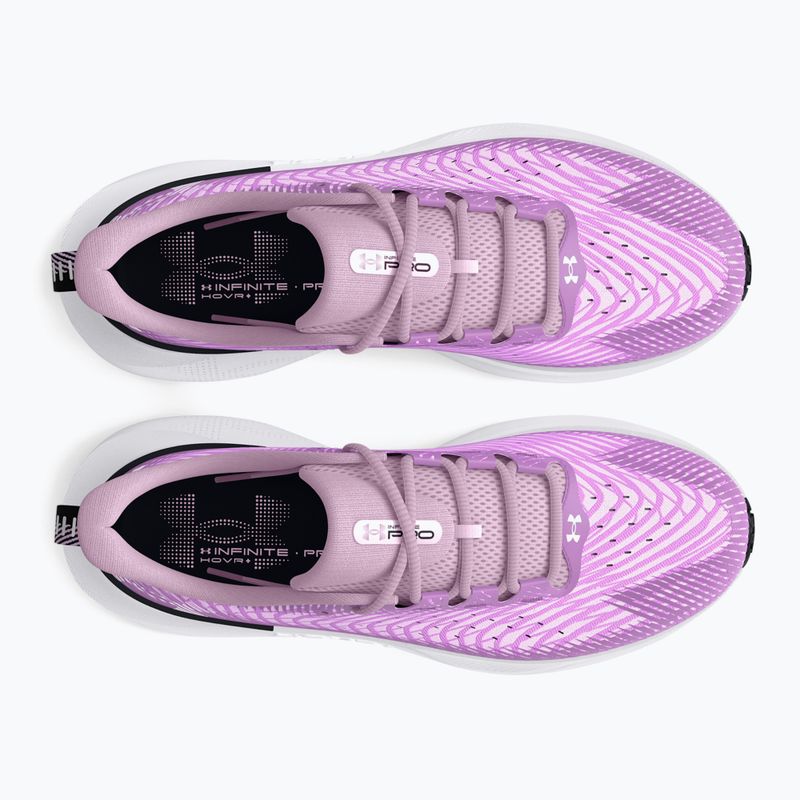 Under Armour Infinite Pro Damen Laufschuhe lila ace/schwarz/weiß 11