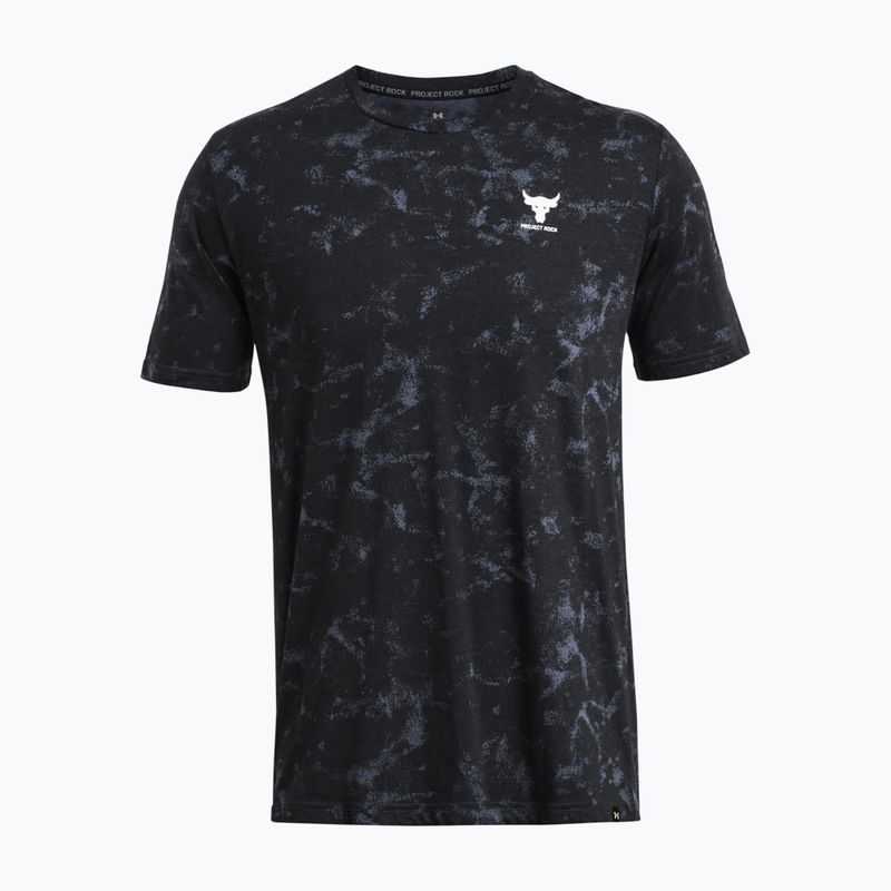 Under Armour Projekt Rock Payoff AOP Grafik schwarz/silt Männer Training T-Shirt