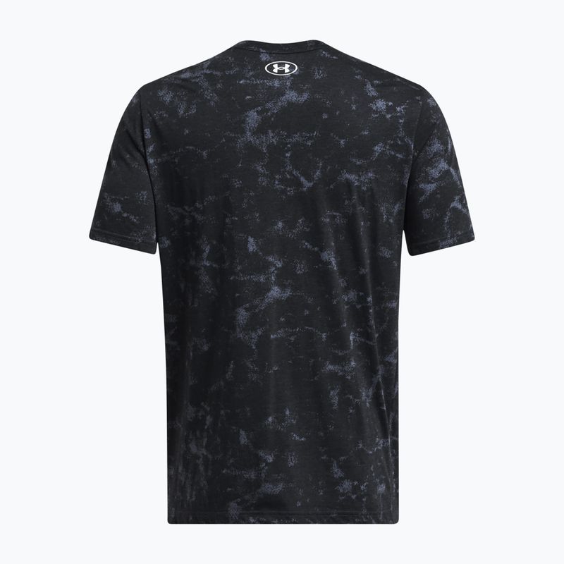 Under Armour Projekt Rock Payoff AOP Grafik schwarz/silt Männer Training T-Shirt