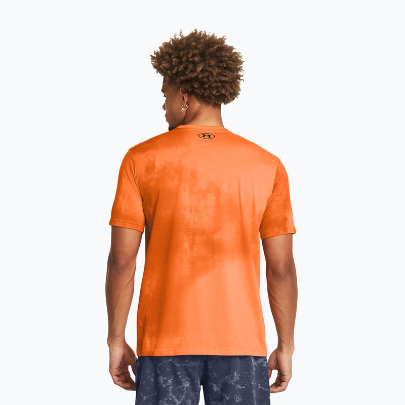 Under Armour Projekt Rock Payoff AOP Grafik Männer Training T-Shirt atomic/atomic/schwarz 2