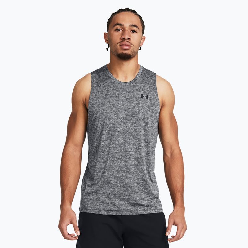 Trainingsshirt Herren Under Armour Tech Tank castlerock/black