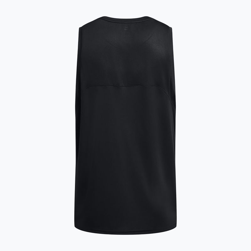 Under Armour Baseline Performance Tank schwarz/schwarz/weiß Herren Basketball-Shirt 2