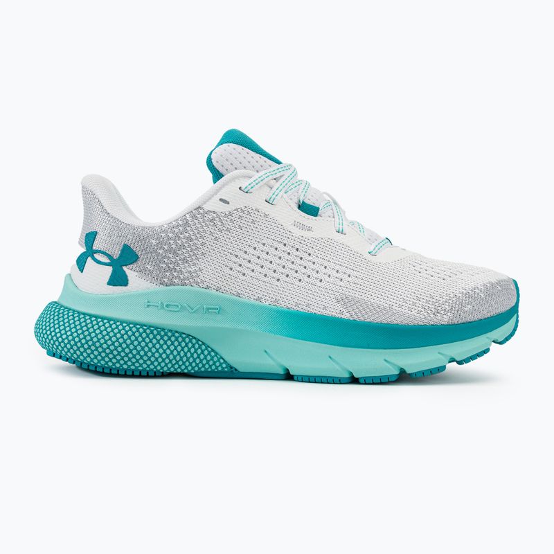 Under Armour Damen Laufschuhe Hovr Turbulence 2 weiß/weiß/circuit teal 2