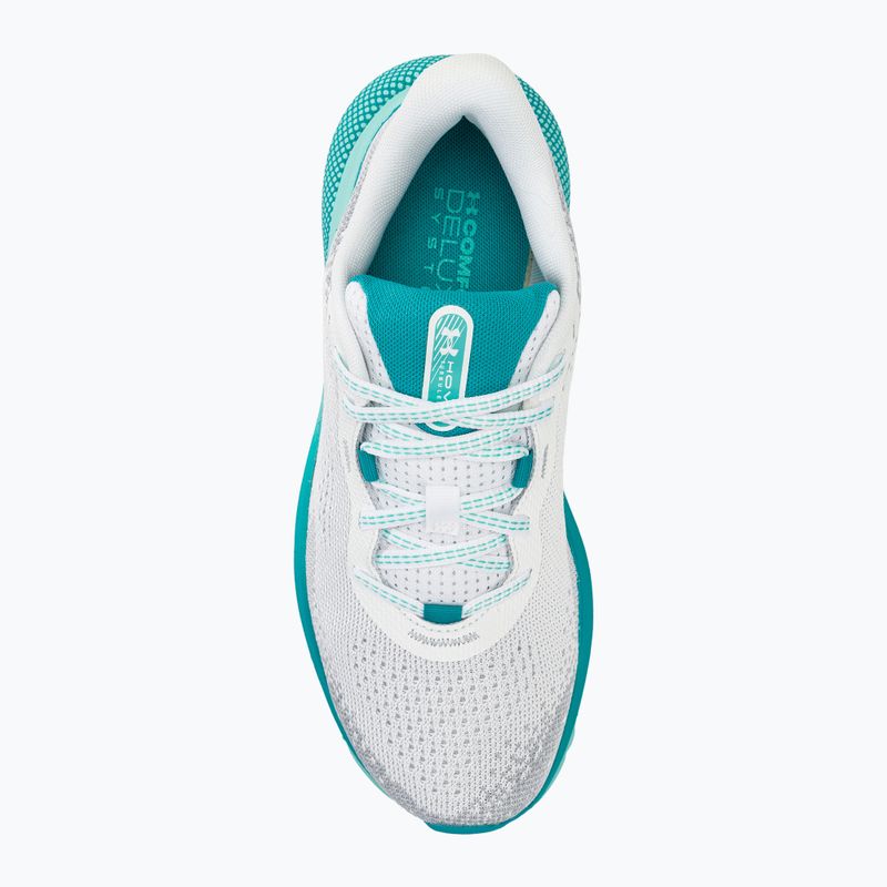 Under Armour Damen Laufschuhe Hovr Turbulence 2 weiß/weiß/circuit teal 5