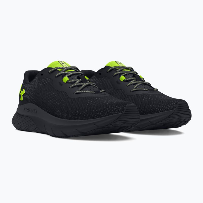 Under Armour Hovr Turbulence 2 Herren Laufschuhe schwarz/schwarz/high vis gelb 7