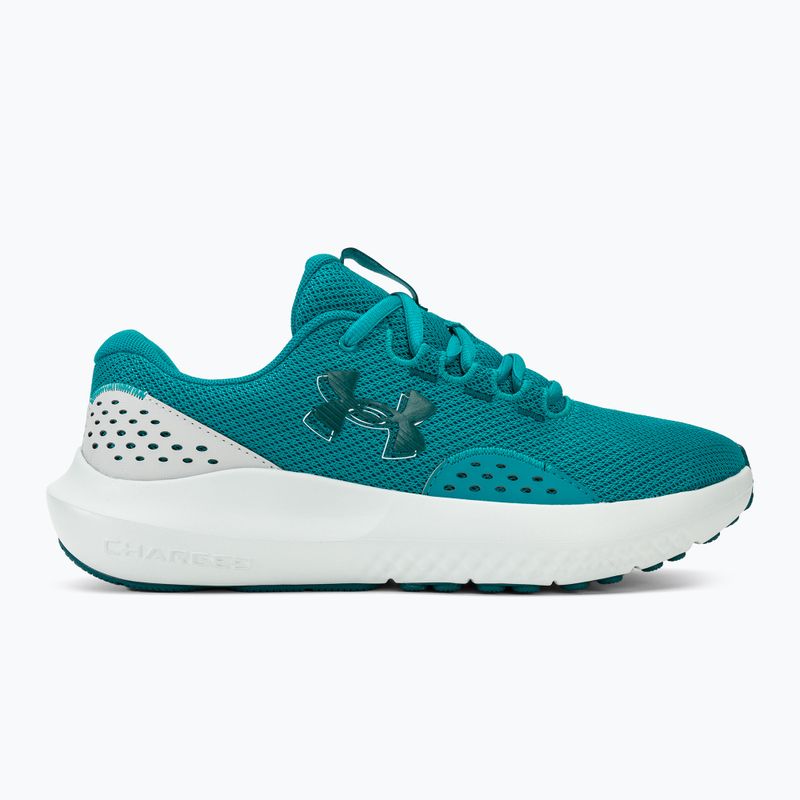 Herren Under Armour Charged Surge 4 Schaltung teal/halo grau/hydro teal Laufschuhe 2