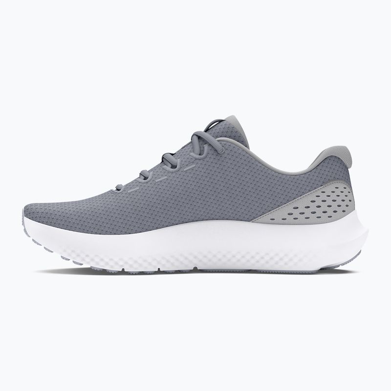 Under Armour Charged Surge 4 steel/mod grau/weiß Herren Laufschuhe 2