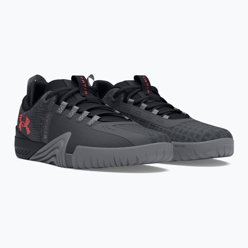 Under Armour Herren-Trainingsschuhe TriBase Reign 6 gray void/pitch gray/rush red 7