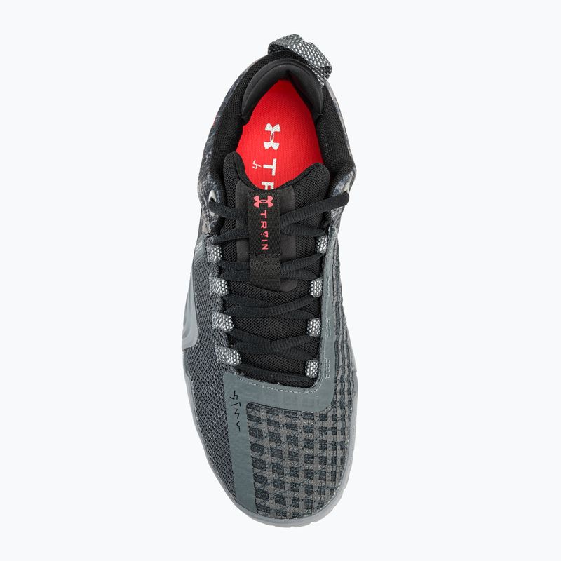 Under Armour Herren-Trainingsschuhe TriBase Reign 6 gray void/pitch gray/rush red 6