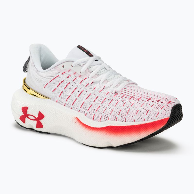 Under Armour Infinite Elite Damen Laufschuhe weiß/schwarz/metallic gold