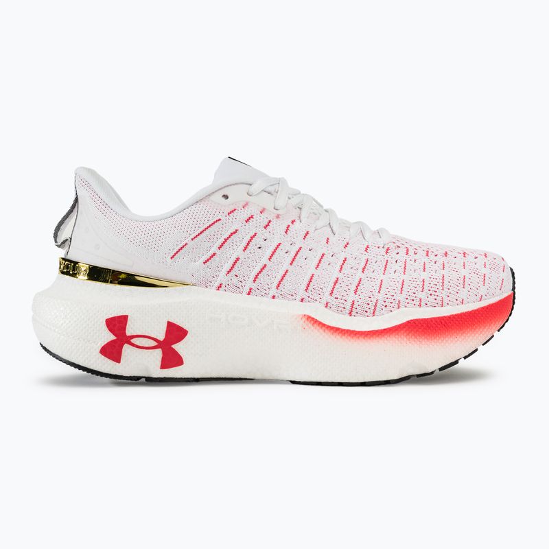 Under Armour Infinite Elite Damen Laufschuhe weiß/schwarz/metallic gold 2