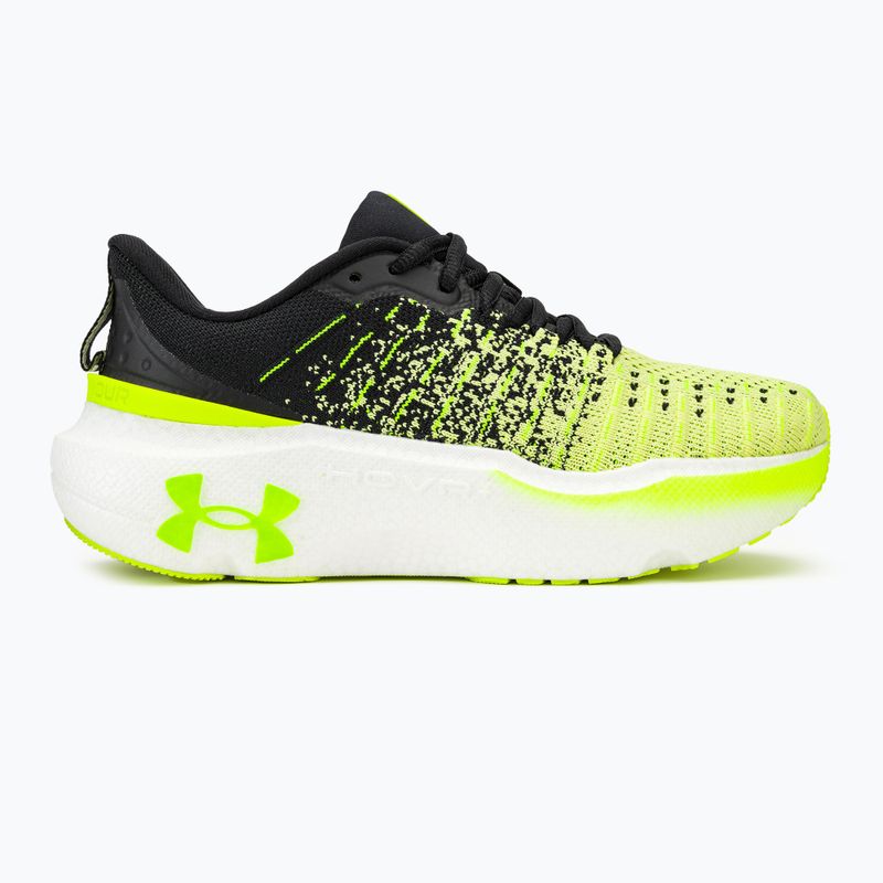 Under Armour Infinite Elite Damen Laufschuhe schwarz/sonic gelb/high vis gelb 2