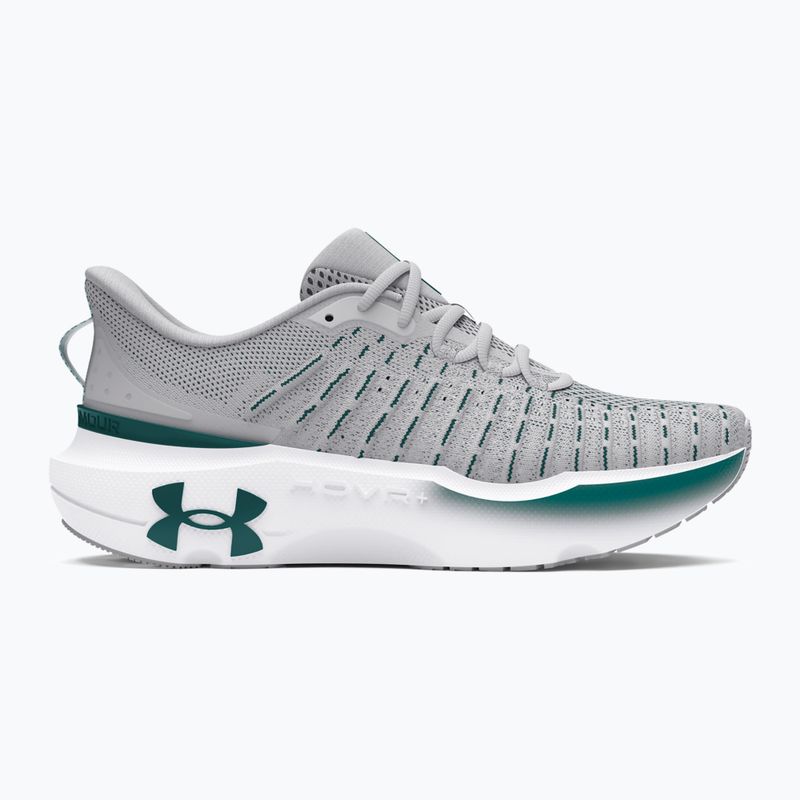 Under Armour Infinite Elite Herren Laufschuhe halo grau/halo grau/hydro teal 8