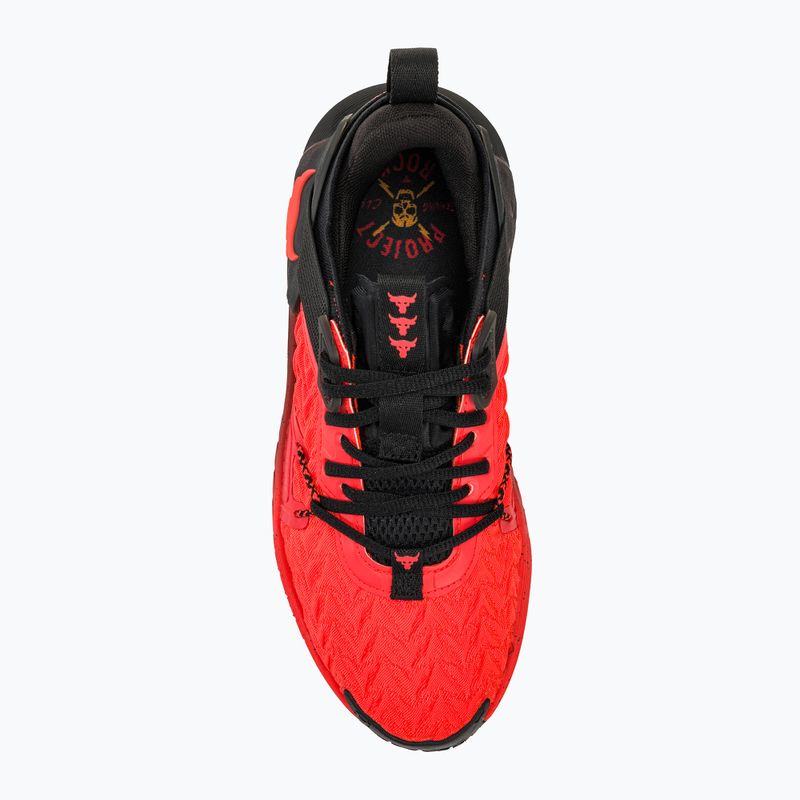 Under Armour Projekt Rock 6 phoenix feuer/schwarz/phoenix feuer Männer Trainingsschuhe 5