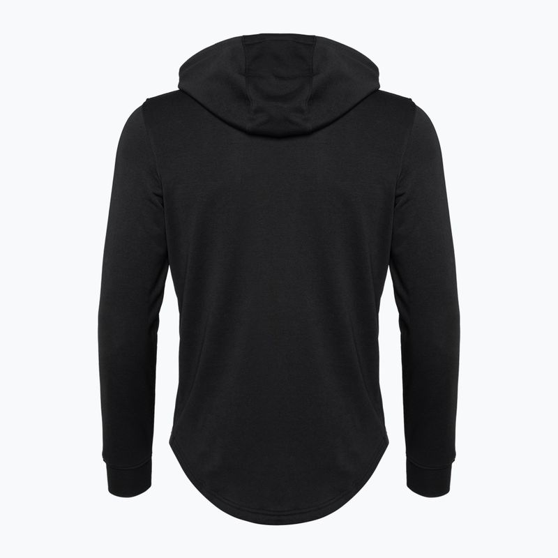 Men's Under Armour Rival Terry Graphic Hood schwarz/Castlerock Sweatshirt 2