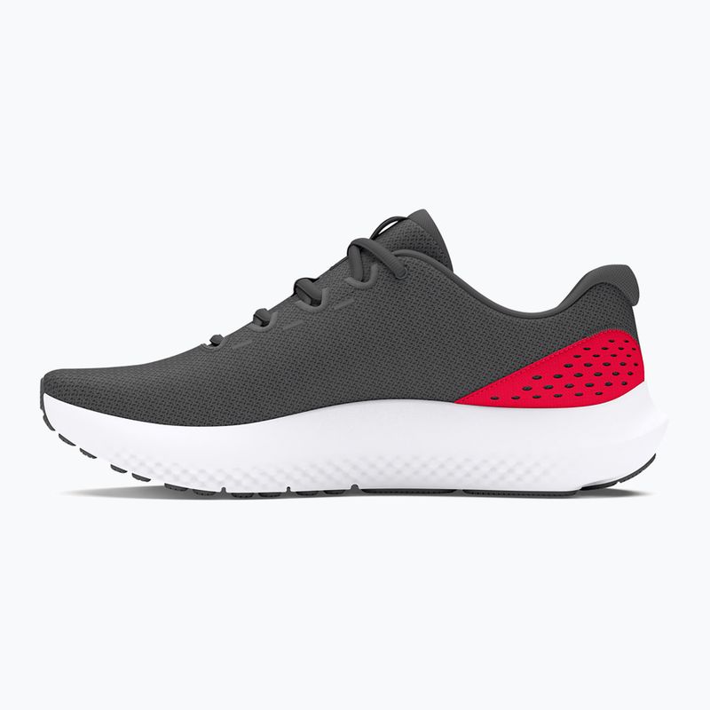 Herren-Laufschuhe Under Armour Charged Surge 4 castlerock/red/red 2