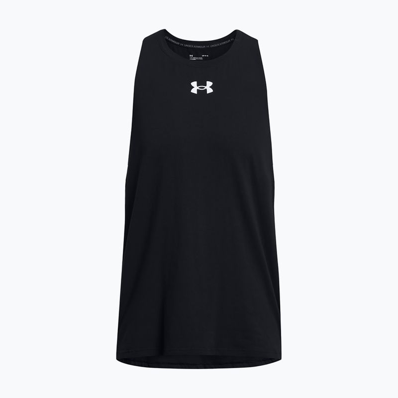 Basketball Shirt Herren Under Armour Baseline Cotton black/white 3