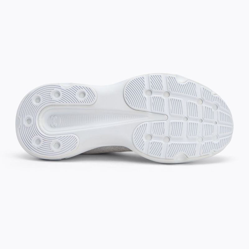 Under Armour Infinite Weiß/Weiß/Metallic Silber Damen Laufschuhe 4