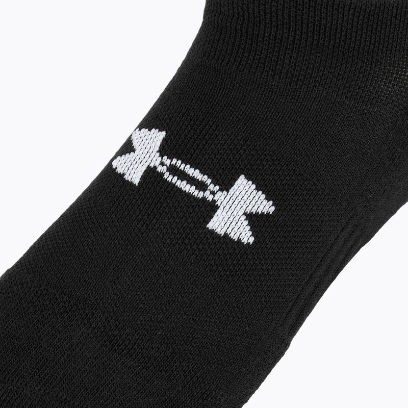 Socken Under Armour Training Cotton No Show 3 Paar black/black/white 3