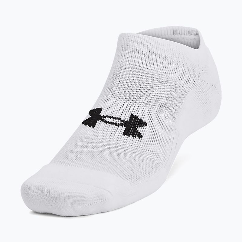 Socken Under Armour Training Cotton No Show 3 Paar white/white/black 5