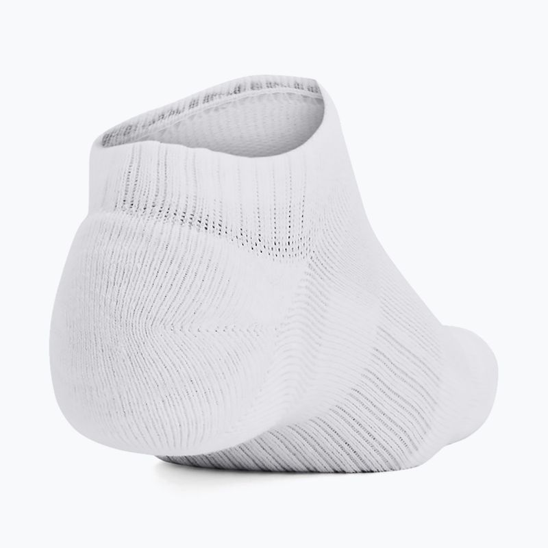 Socken Under Armour Training Cotton No Show 3 Paar white/white/black 7
