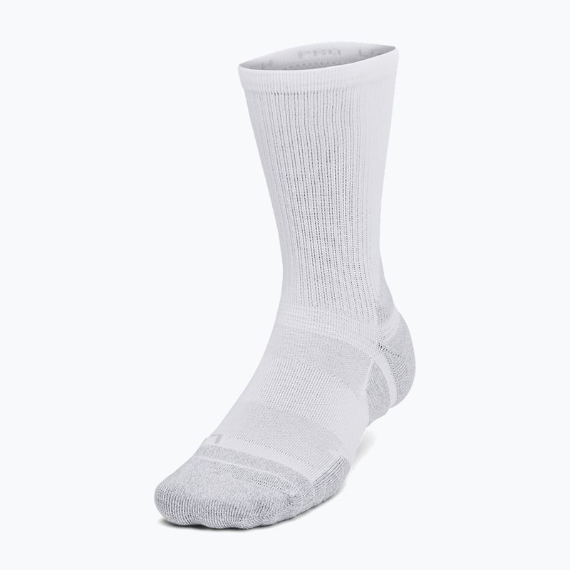 Socken Under Armour Perf Tech Pro 3 Pack Crew white/white/mod gray 2