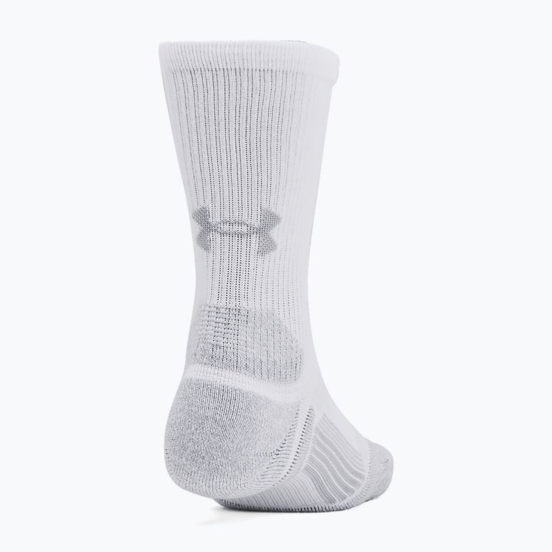 Socken Under Armour Perf Tech Pro 3 Pack Crew white/white/mod gray 3