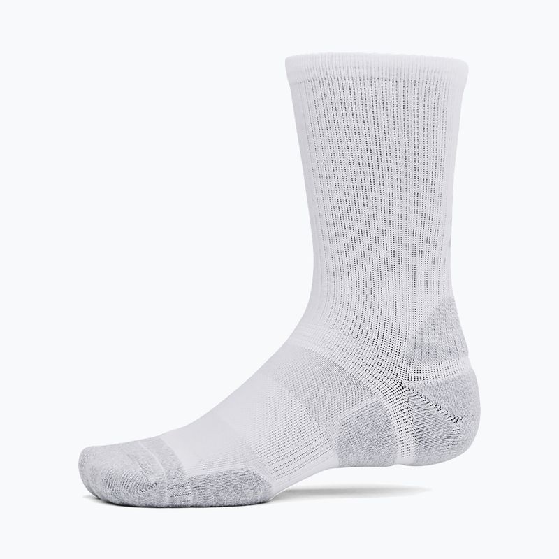 Socken Under Armour Perf Tech Pro 3 Pack Crew white/white/mod gray 4