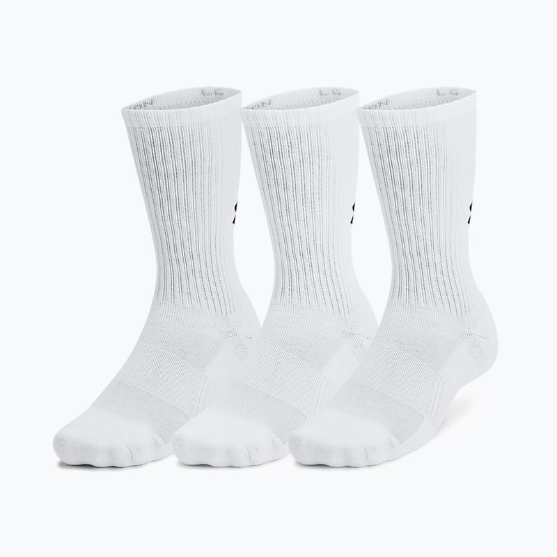 Socken Under Armour Training Cotton Crew 3 Paar white/white/black