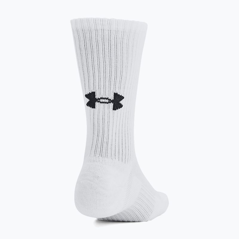 Socken Under Armour Training Cotton Crew 3 Paar white/white/black 4
