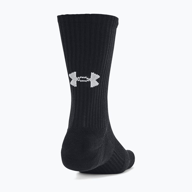 Socken Under Armour Training Cotton Crew 3er-Pack black/black/white 4