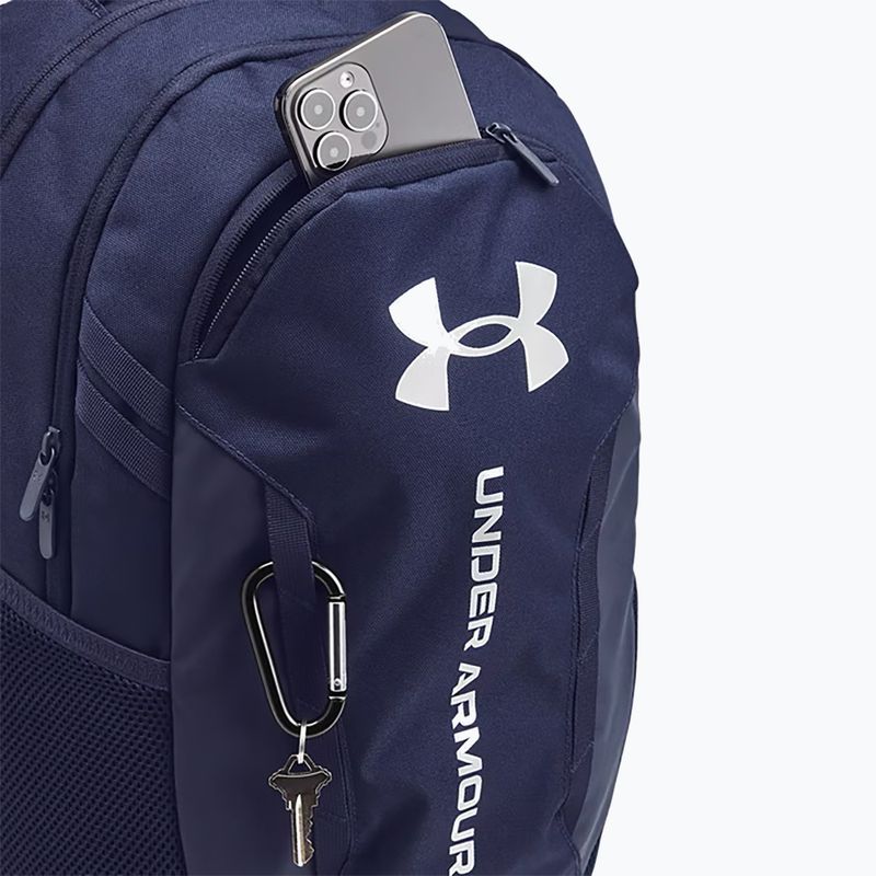 Rucksack Under Armour Hustle 6.0 29 l midnight navy/midnight navy/metallic silver 3
