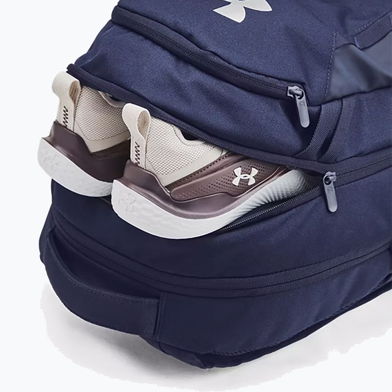 Rucksack Under Armour Hustle 6.0 29 l midnight navy/midnight navy/metallic silver 5