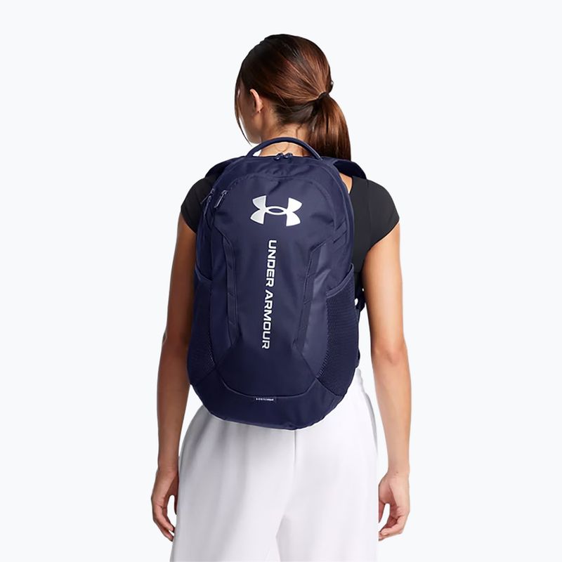 Rucksack Under Armour Hustle 6.0 29 l midnight navy/midnight navy/metallic silver 7