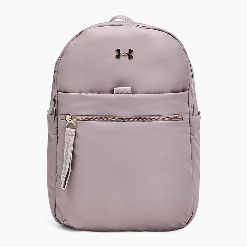 Rucksack Damen Under Armour Studio Campus BP tetra grey / tetra grey / metallic rose gold