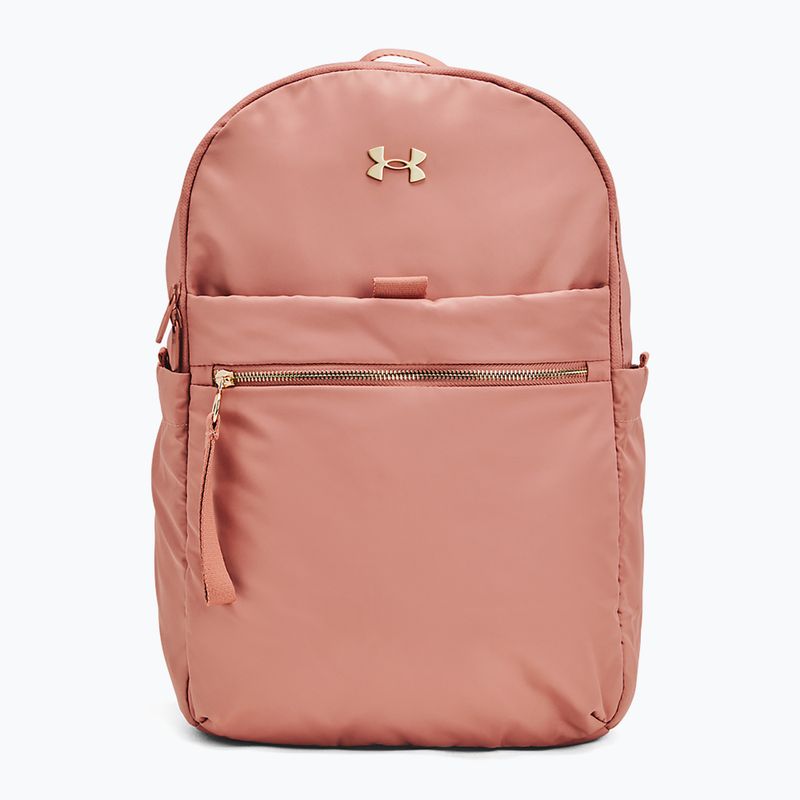 Unter Armour Studio Campus BP Frauen Rucksack Canyon rosa / metallisches Gold