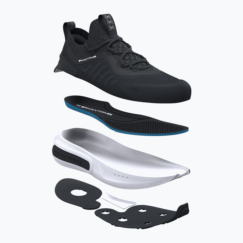 Damen Schuhe Under Armour Phantom 4 schwarz/anthrazit/weiß 8