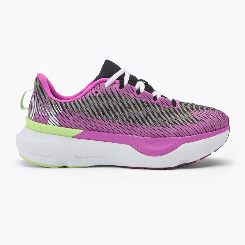 Under Armour Infinite Pro Run Anywhere Damen Laufschuhe schwarz/tetra grau/weiß 2