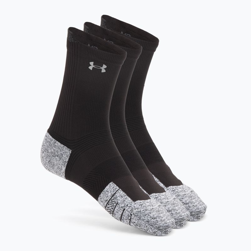 Socken Under Armour Velociti Run Cushion 3 Paar black/black/reflective