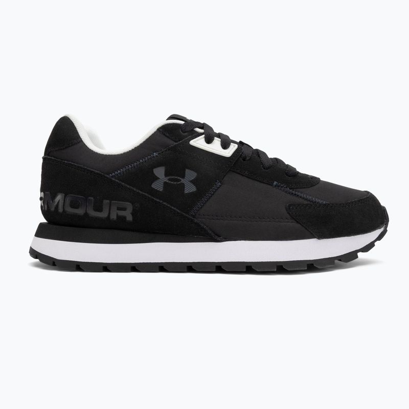 Herren Trainingsschuhe Under Armour Essential Runner schwarz/weiß/schwarz 2