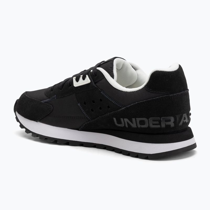 Herren Trainingsschuhe Under Armour Essential Runner schwarz/weiß/schwarz 3