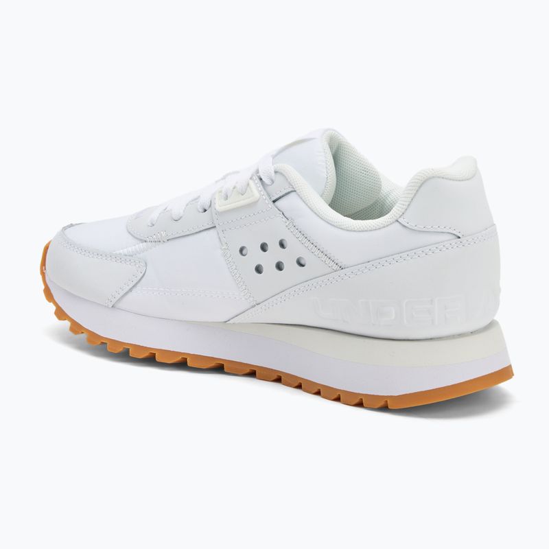 Trainingsschuhe Damen Under Armour Essential Runner white/white quartz/white quartz 3