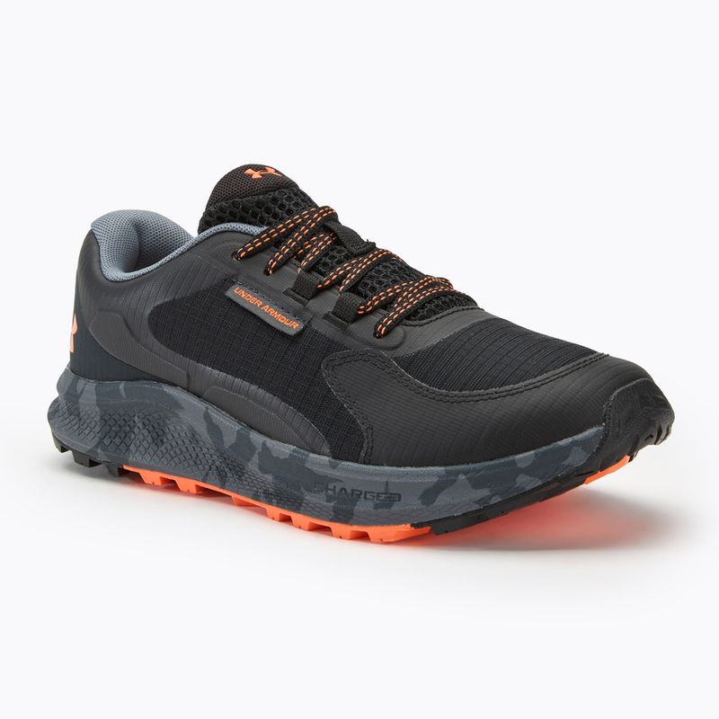 Under Armour Charged Bandit Trail 3 Herren Laufschuhe schwarz/schwarz/orange blast