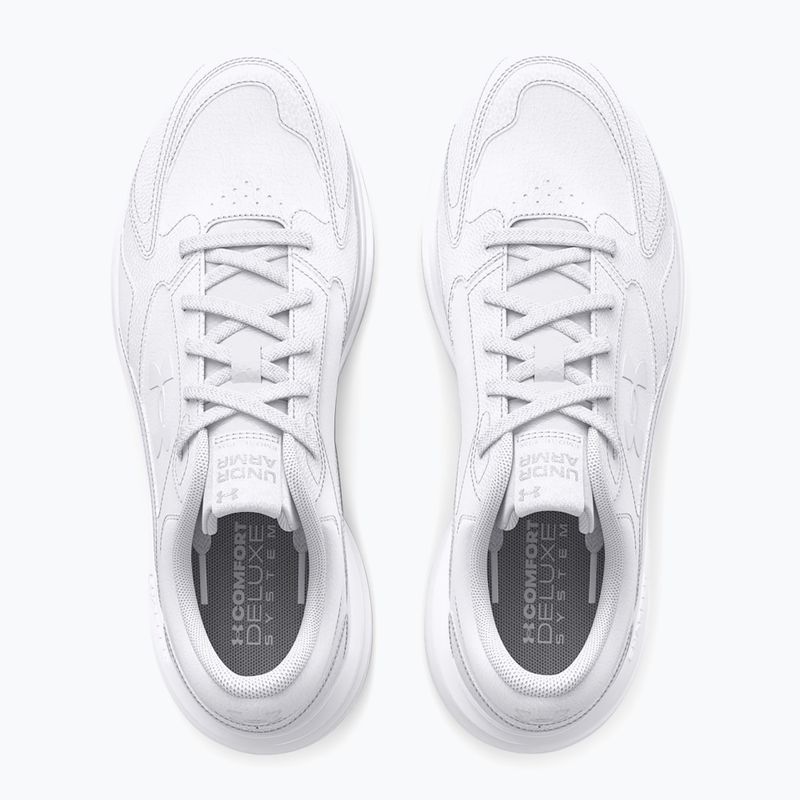 Trainingsschuhe Damen Under Armour Edge Leather white/white/white 4
