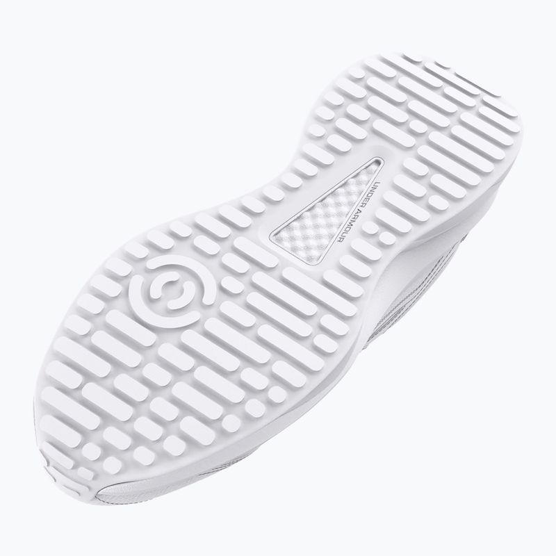 Trainingsschuhe Damen Under Armour Edge Leather white/white/white 5